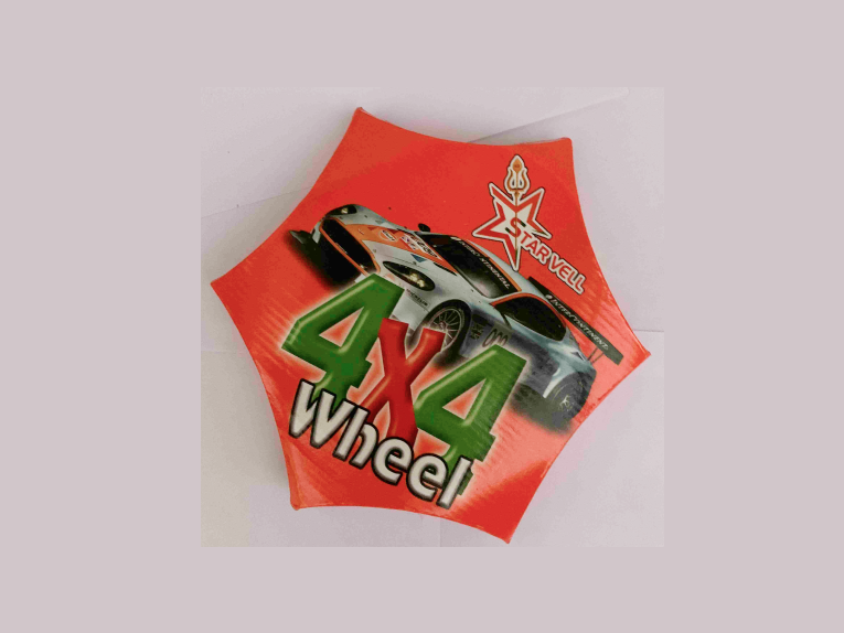 4 X 4 Colour Star Wheel